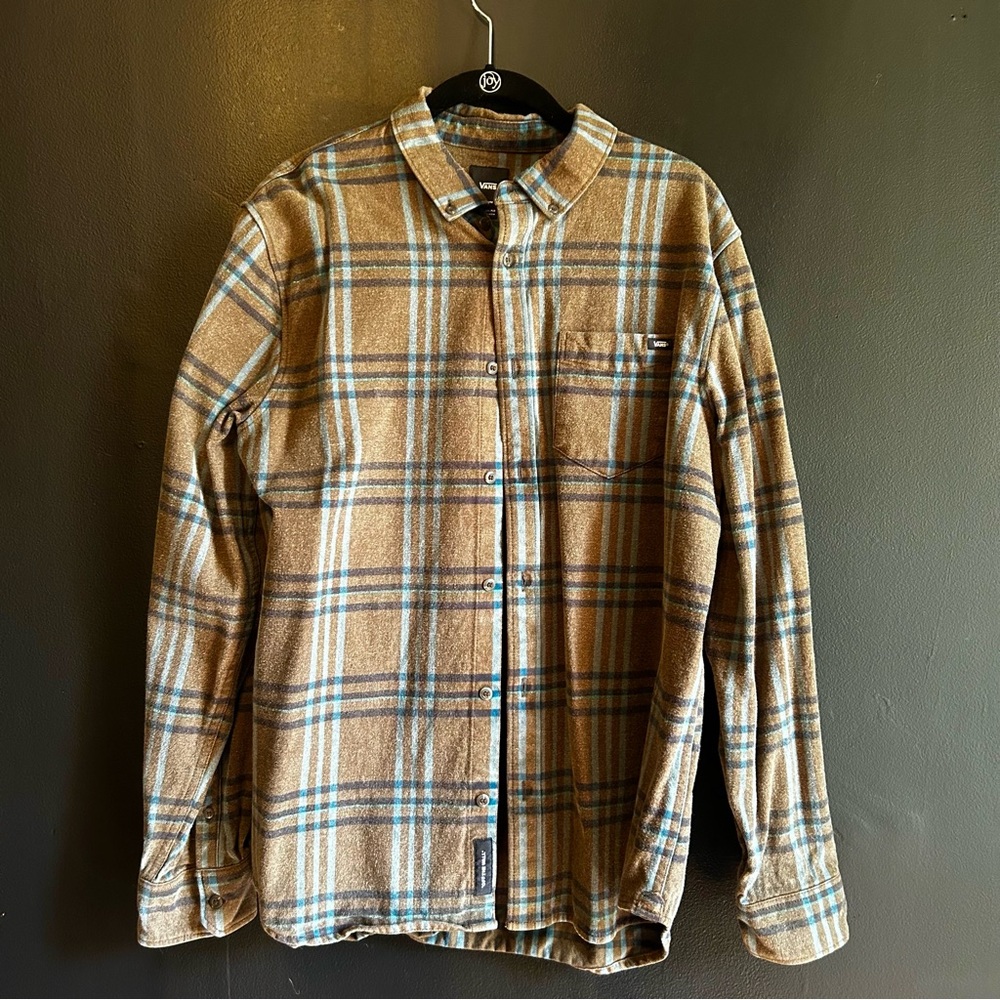 Vans Plaid Button-Up Shirt